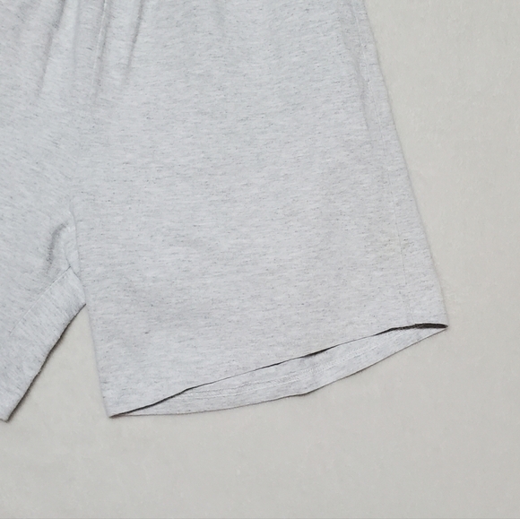 RARE Vintage Eagle USA Heather Gray Tie Waist Pull-On High Rise Relaxed Shorts - Picture 6 of 11